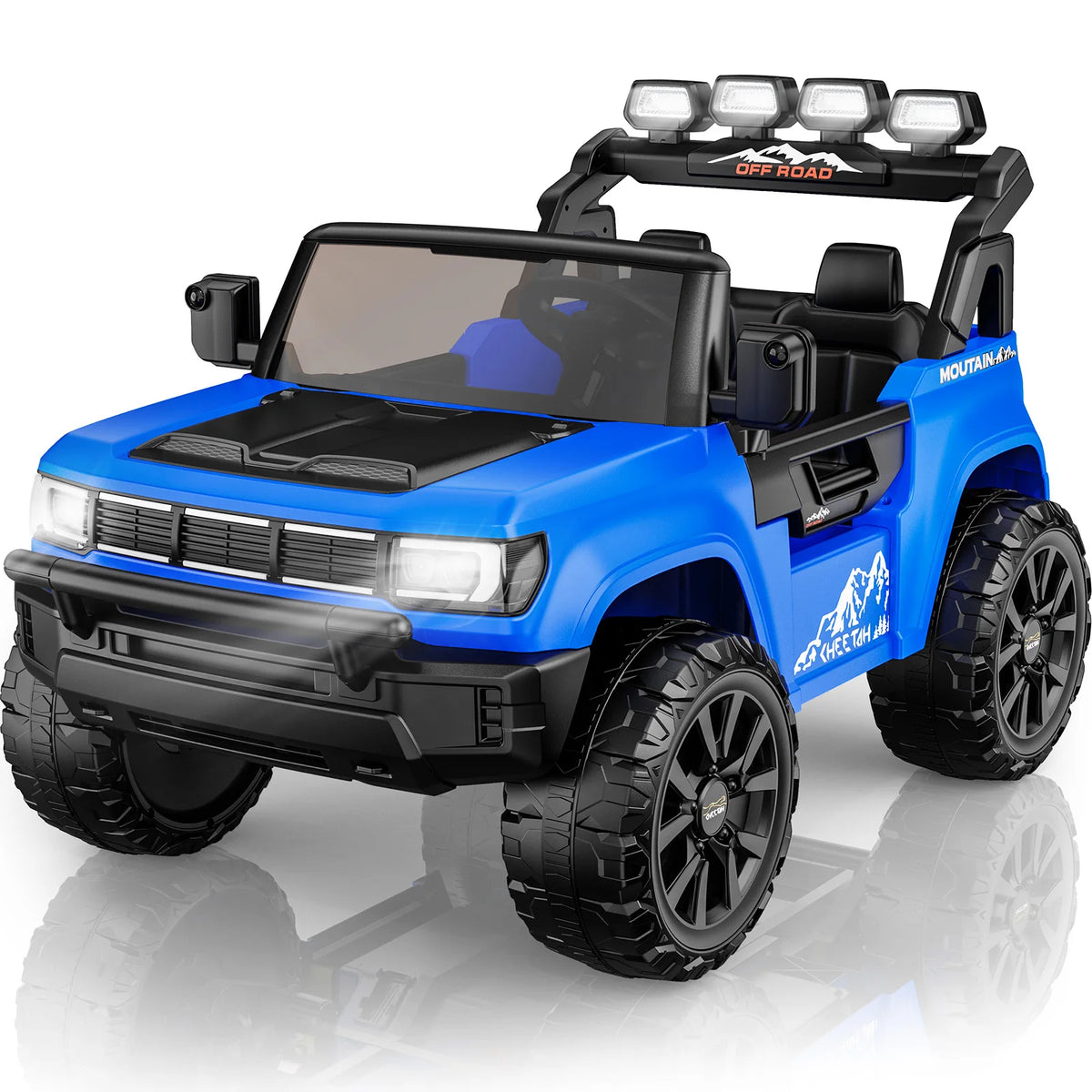 LIGIANT Kids Two Seater Electric Ride On Truck 4WD