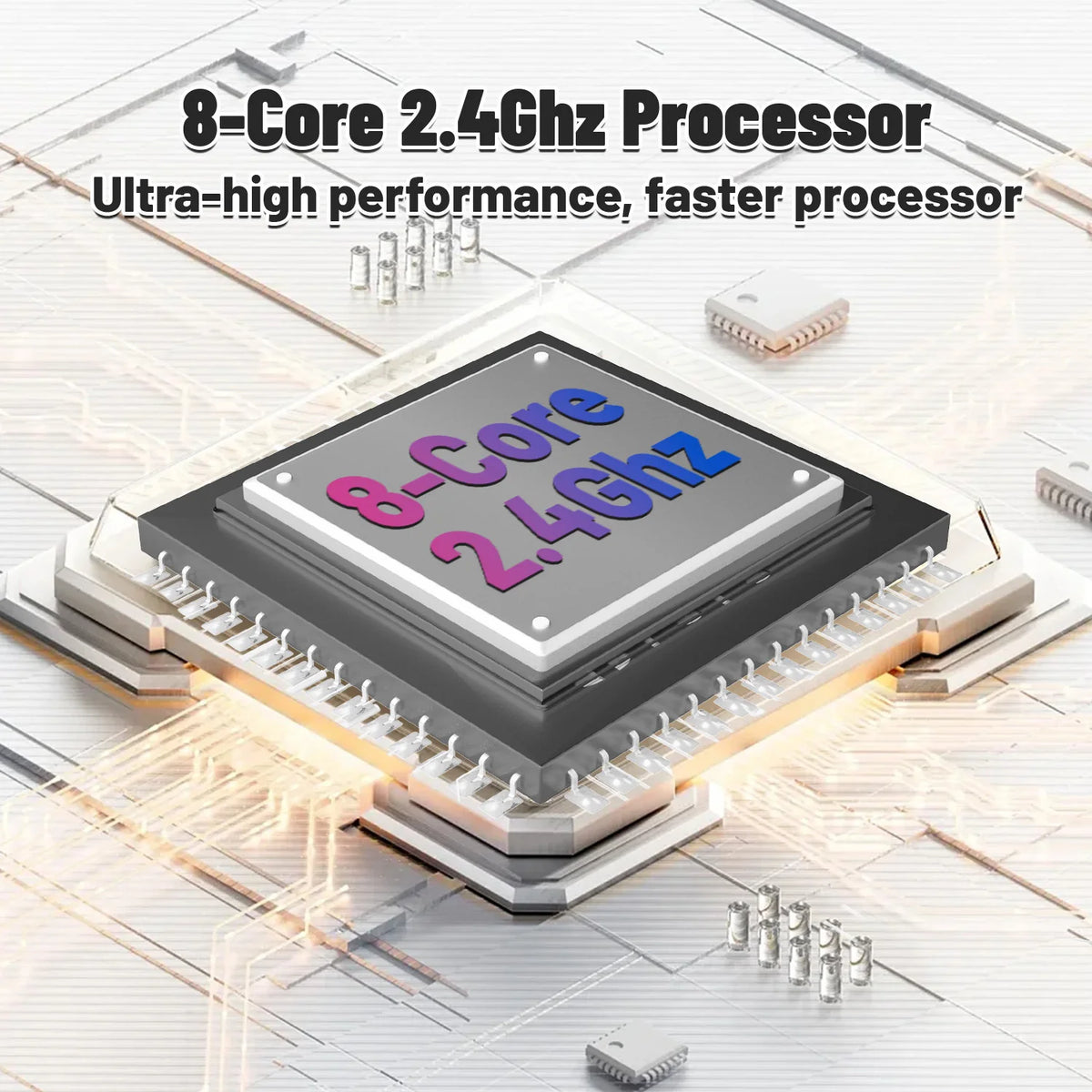 New C107 10.1 Inch IPS Tablet PC Android 15 Octa‑Core Processor 24(4+20)GB Expanded RAM 128GB Storage 1280*800 HD Display 5000mAh Battery 5MP+8MP Dual Cameras WiFi Tablet US Stock