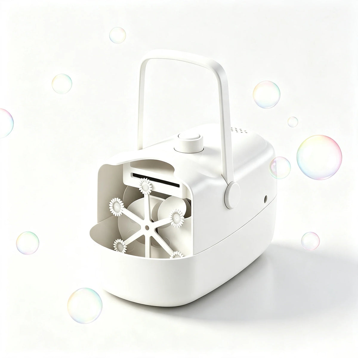 Kids Automatic Bubble Machine Handheld Bubble Blower Toy for Parties