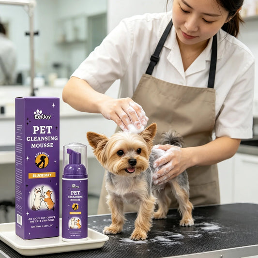 EelJoy Pet Grooming Foam For Deep Cleansing And Odor Care