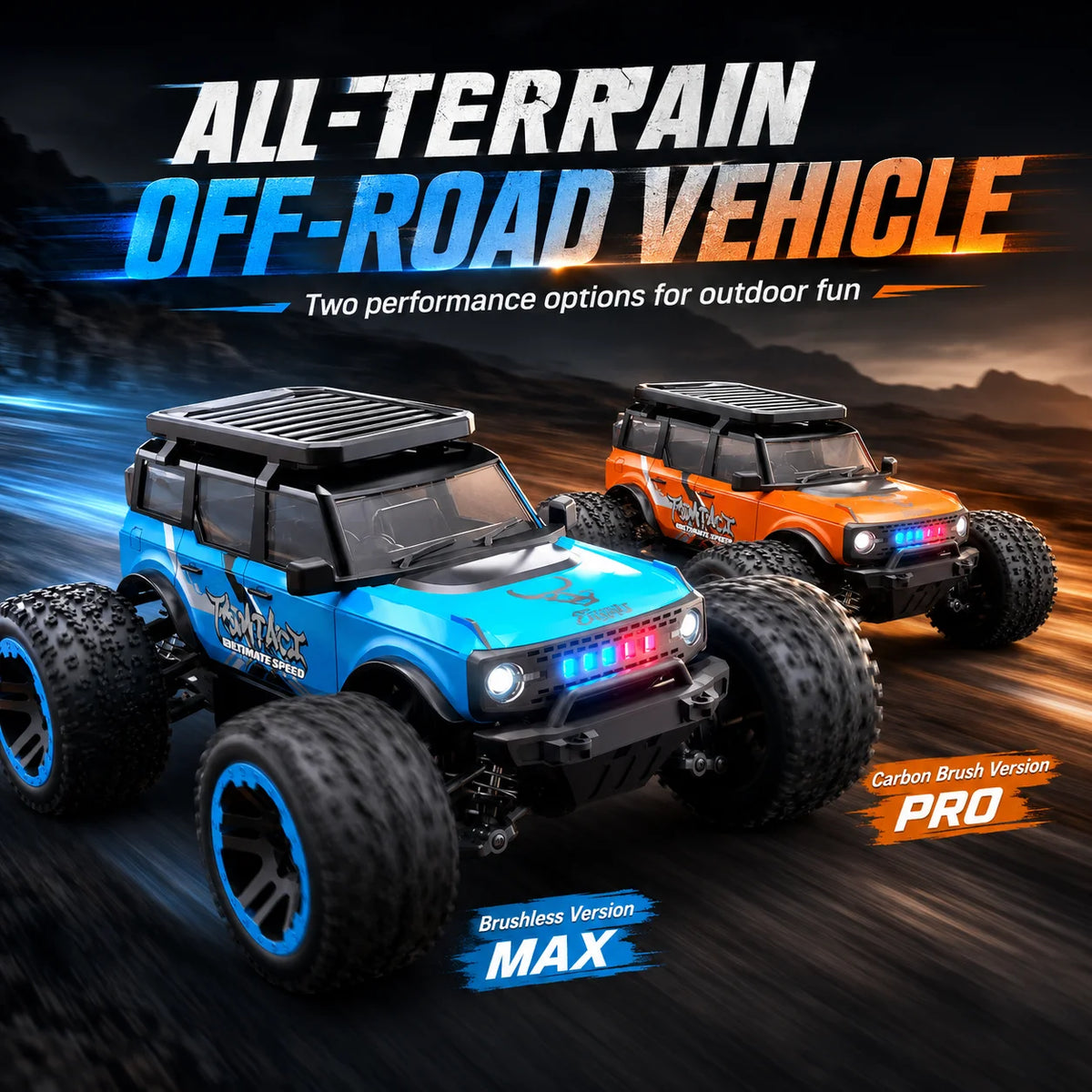 ZNLYRION SG201MAX Pro 4WD Remote Control Off Road RC Truck