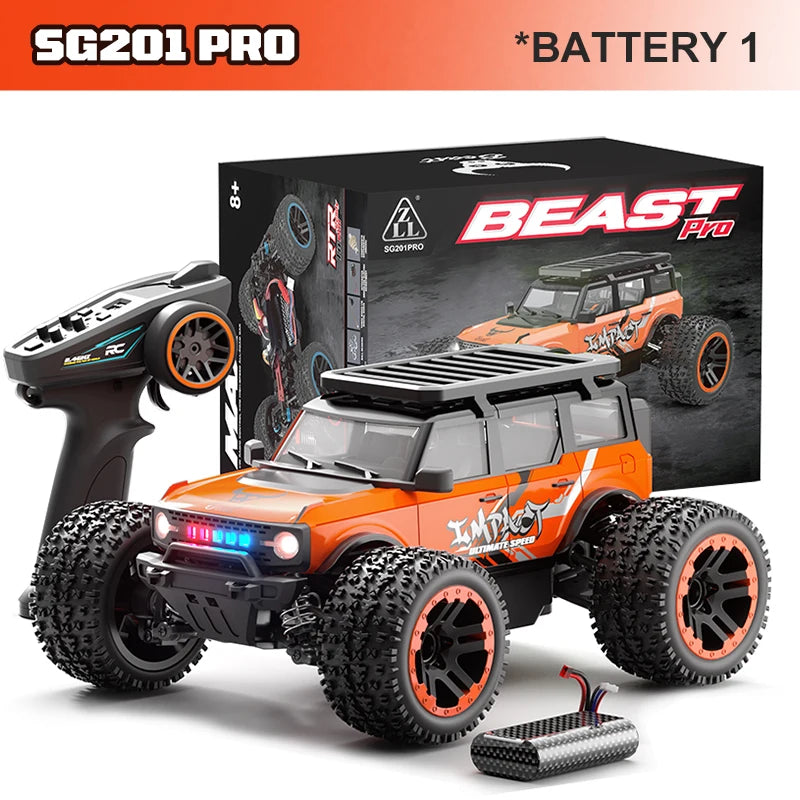 ZNLYRION SG201MAX Pro 4WD Remote Control Off Road RC Truck