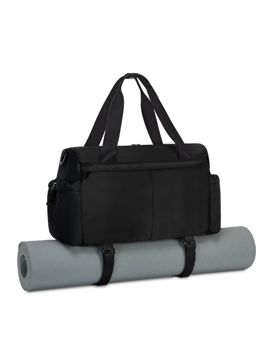 Lightweight Gym Duffle With Yoga Mat Holder And Wet Pocket