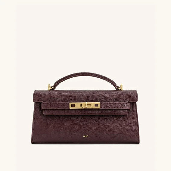 JW PEI Noor Crocodile Embossed Top Handle Crossbody Handbag