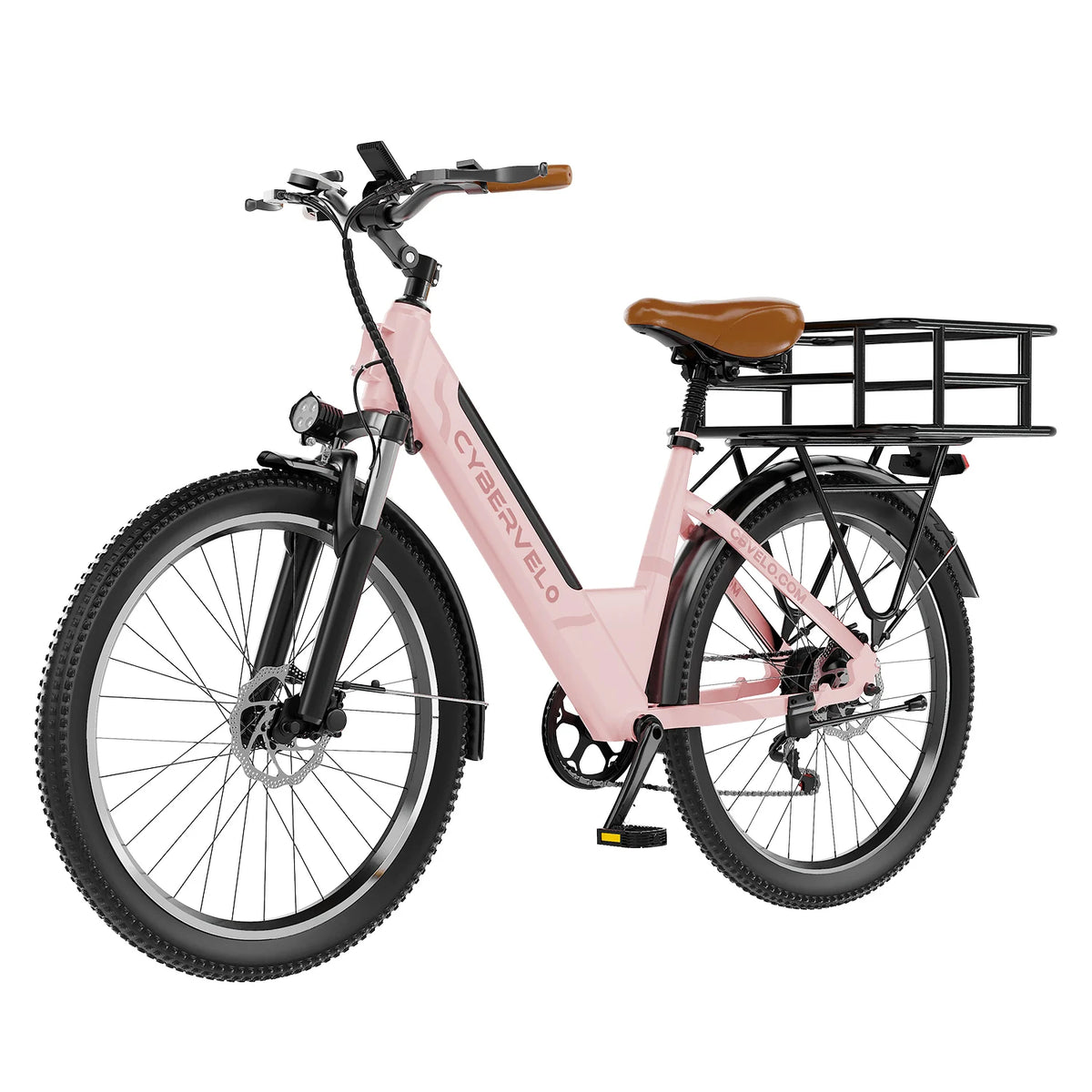 Cybervelo 1000W Peak Electric Bike With Removable Battery