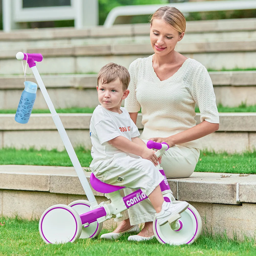 Tricycles for 1-3 Year Olds, 5 in 1 Toddler BalanceBike