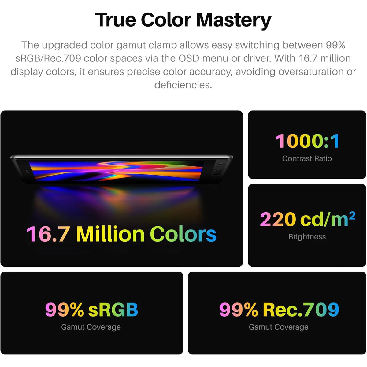 Huion Kamvas Pro Graphics Drawing Tablet With Integrated Touch Bar