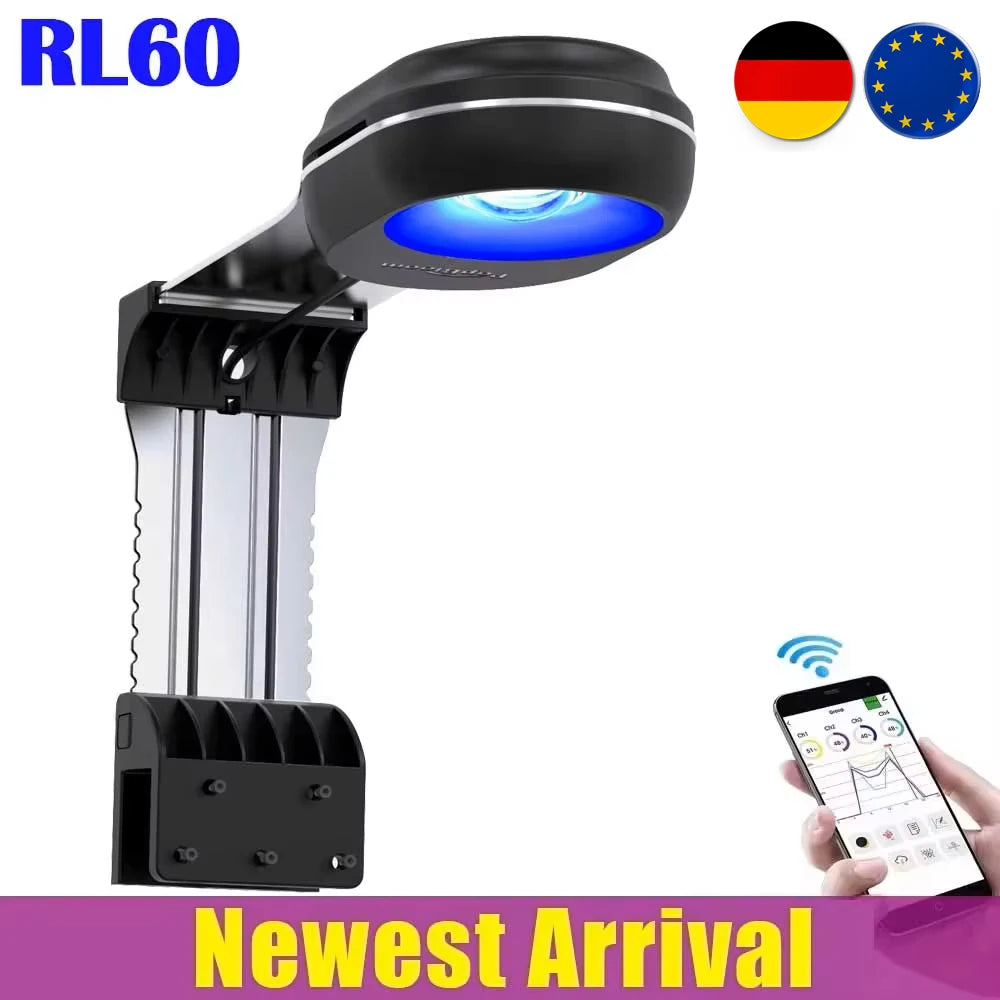 PopBloom WiFi Reef Aquarium LED Light For Saltwater Tanks