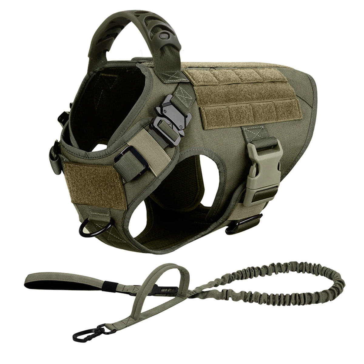 Petravel Nylon Dog Harness And Leash Set With Quick Release