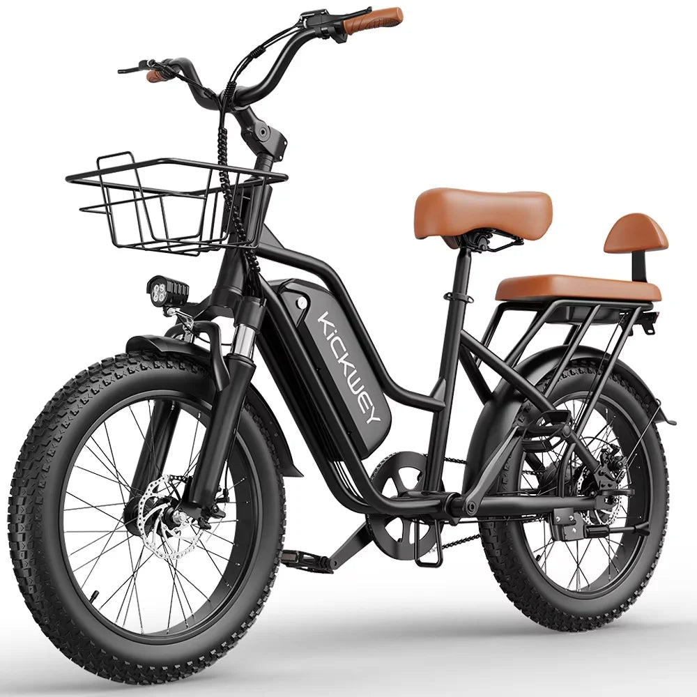 Kickwey LD20 Fat Tire Electric Bike With Reliable Performance