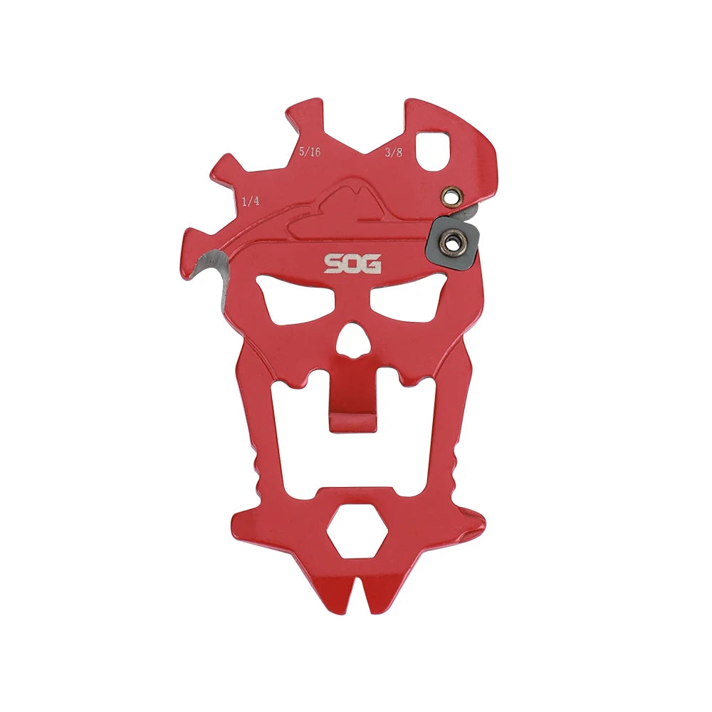 SOG MacV Stainless Steel Pocket Multi Tool Bottle Opener Screwdriver