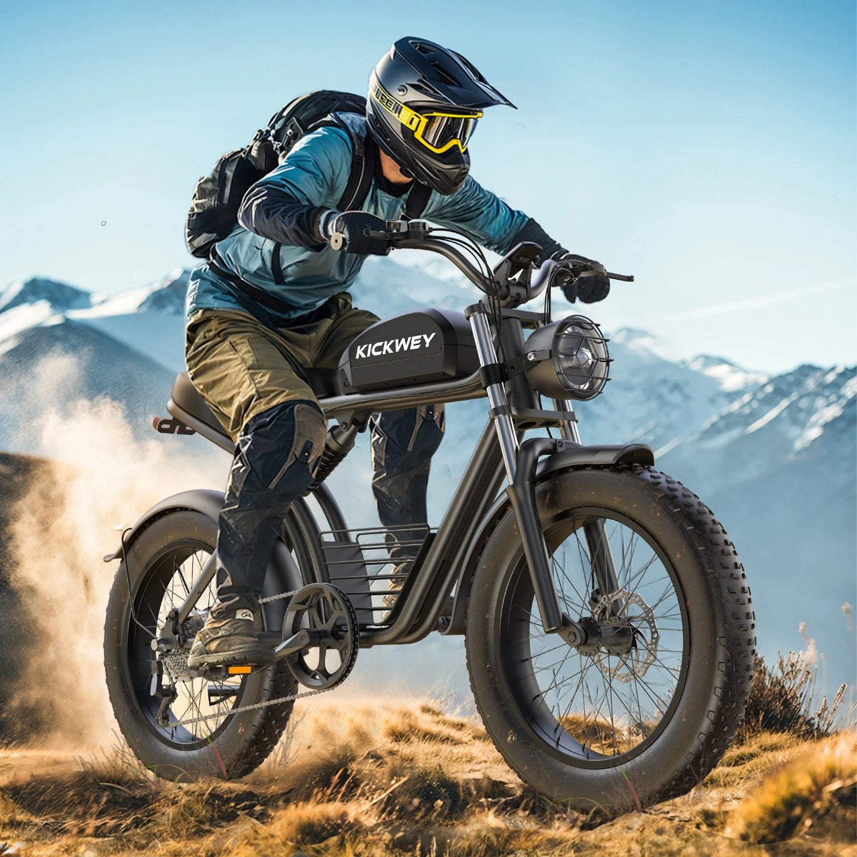 Kickwey K7 3000W Off Road Fat Tire Electric Bicycle