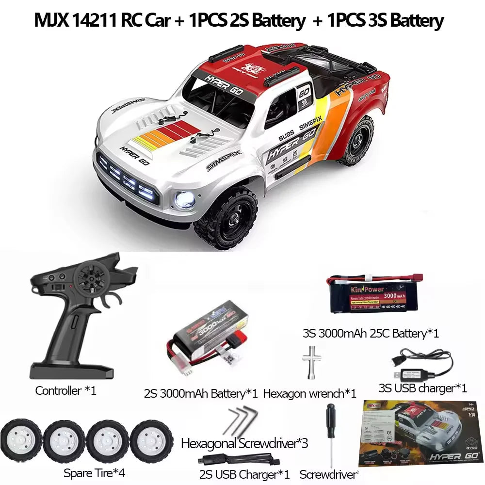 Jyscend MJX Hyper Go Brushless 4WD Remote Control Racing Truck