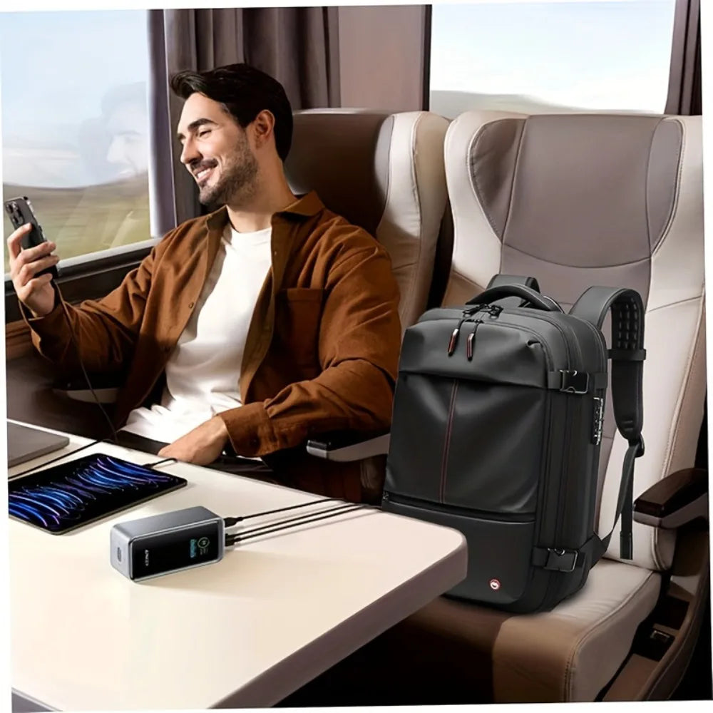 Kabaqoo Expandable Vacuum Compression Travel Backpack With Electric Pump