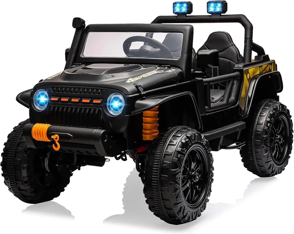 24V Two Seater Kids Electric Ride On Truck With Remote Control