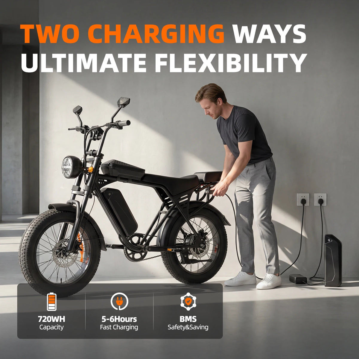 Aairsk Fat Tire All Terrain Electric Bicycle For Adults