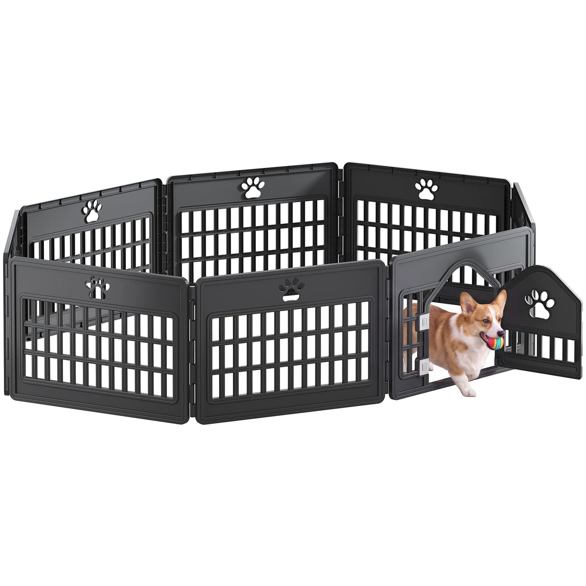 MCQ Durable Dog Playpen Foldable Expandable Pet Fence