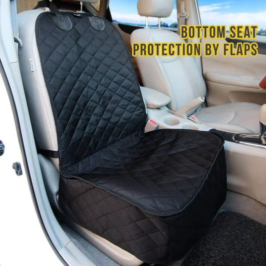 PetraVel Waterproof Dog Front Seat Cover With Breathable Nylon
