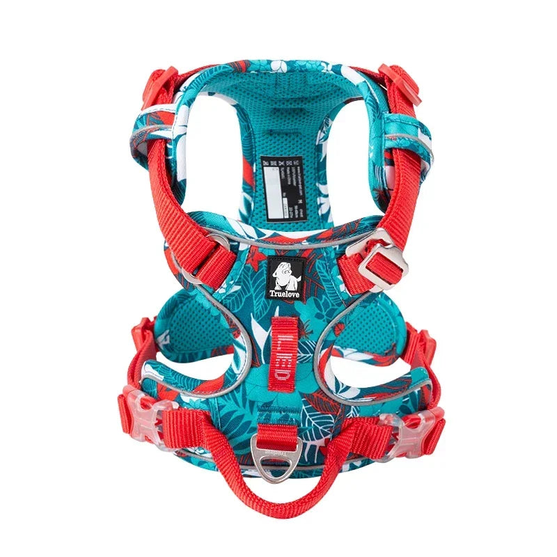 Truelove Adjustable Padded Dog Harness With Reflective Nylon