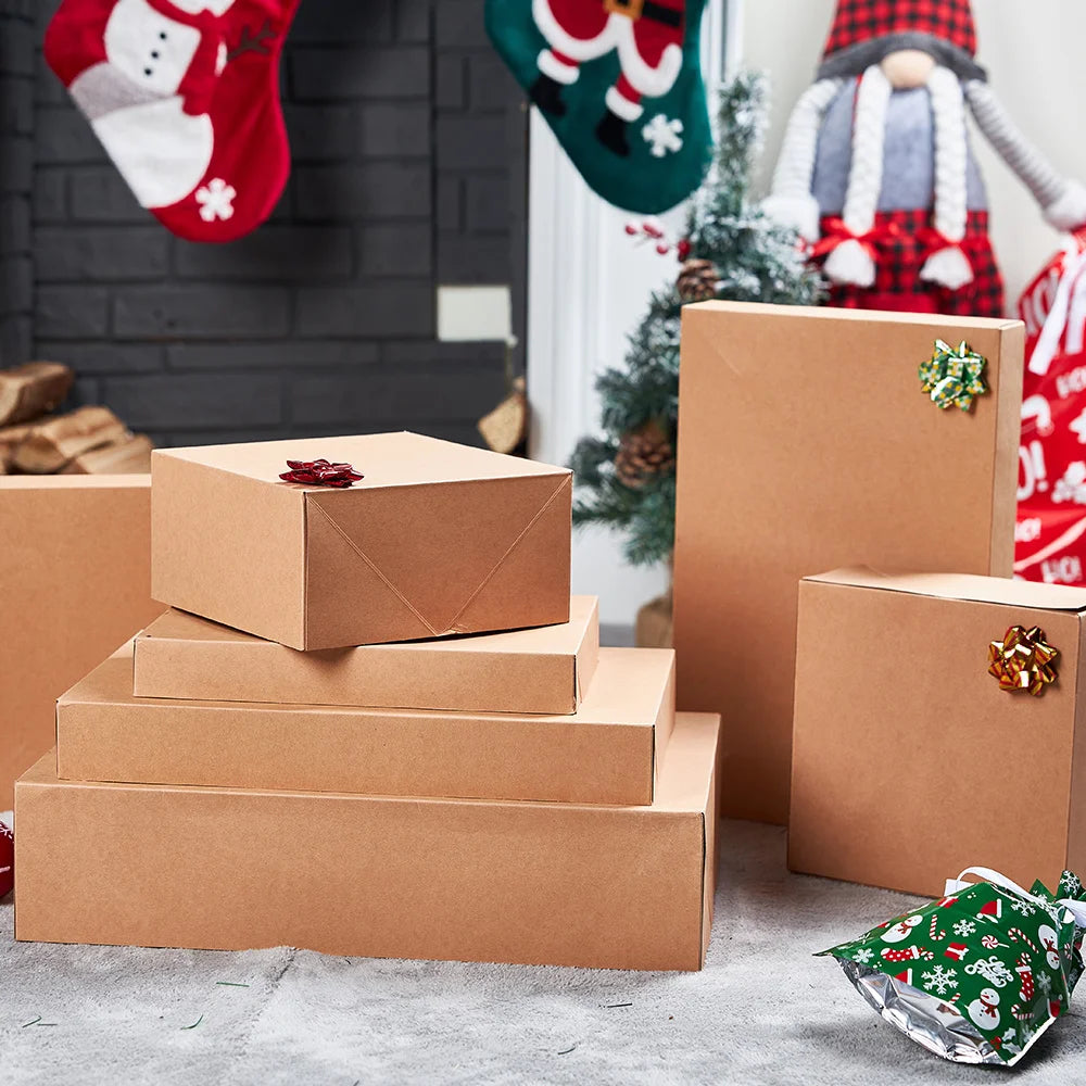Joyfy Premium Cardboard Gift Boxes With Secure Lids For Presents