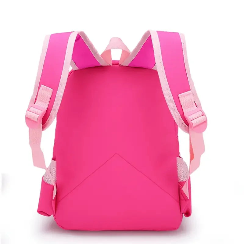 Mesuca Cartoon Cat Kids Backpack With Spine Protection For School