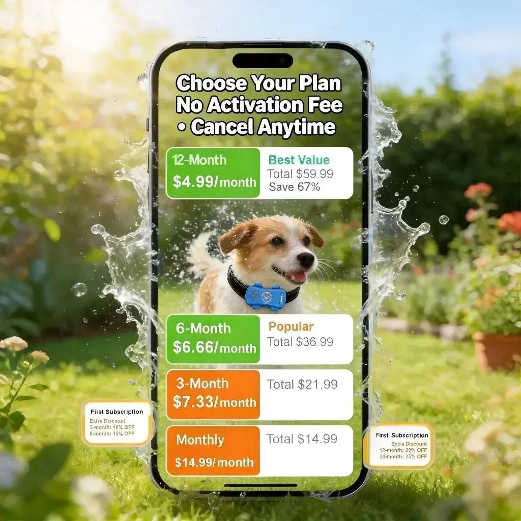 Wanwaytech 4G GPS Pet Tracker With Real-Time Tracking And Waterproof