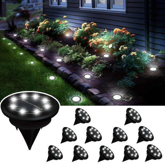 Solar LED Underground Garden And Lawn Outdoor Pathway Lighting