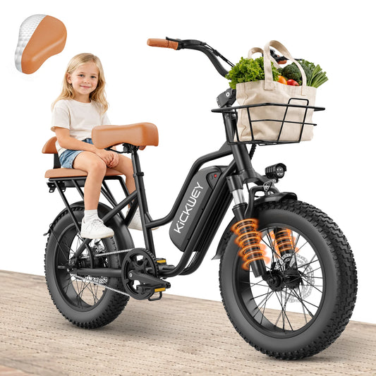 Kickwey LD20 Fat Tire Electric Bike With Reliable Performance
