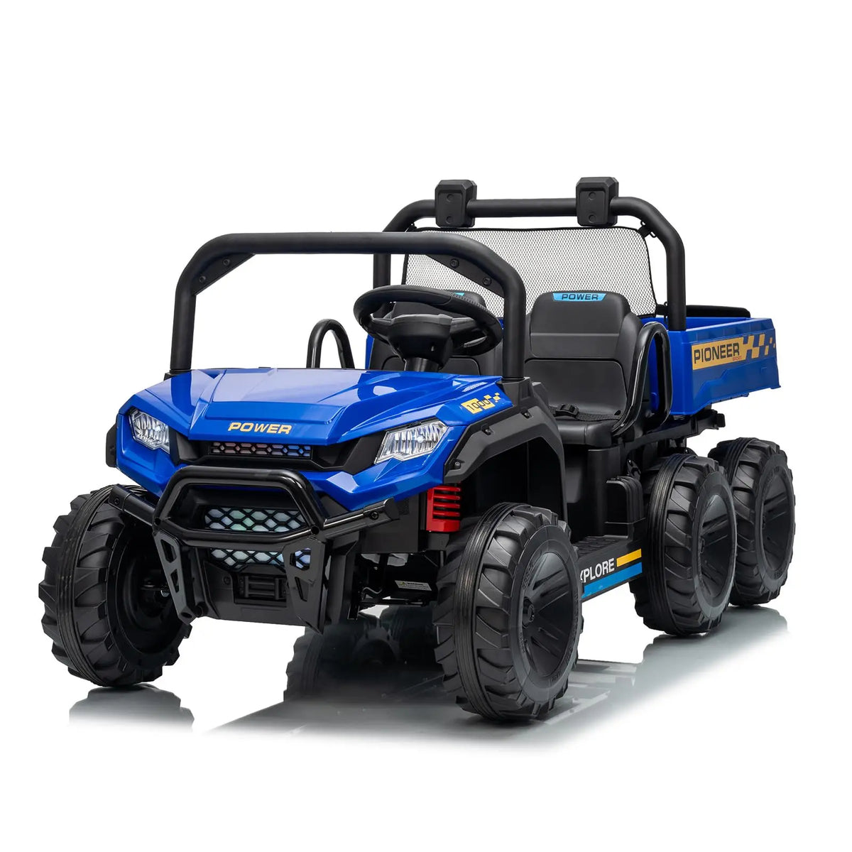 HiMISS 4WD Ride On Dump Truck With Parental Remote Control
