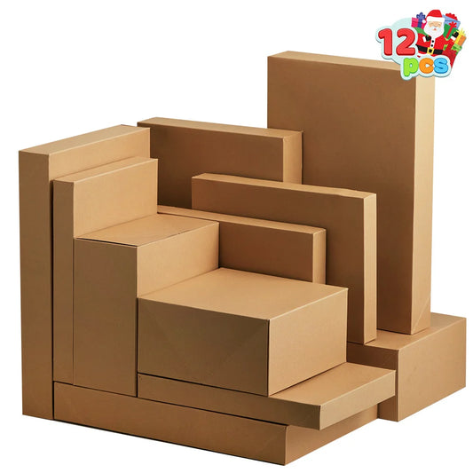 Joyfy Premium Cardboard Gift Boxes With Secure Lids For Presents