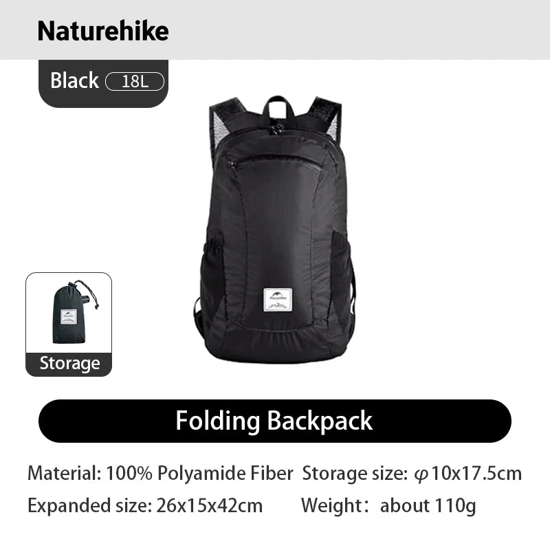 Naturehike Ultralight Waterproof Foldable Outdoor Backpack