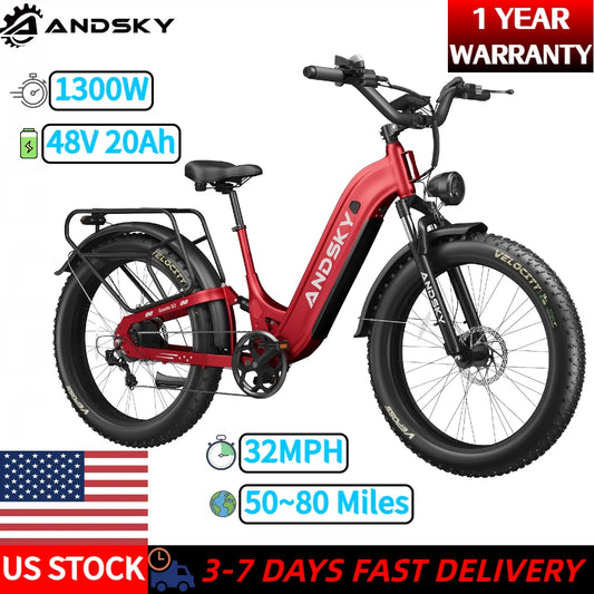 Andsky Gravita Ls Commuter Electric Bike With Hydraulic Brakes