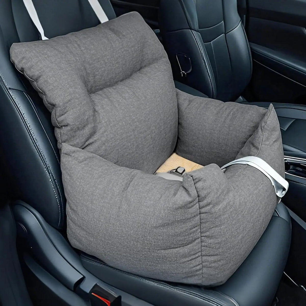HiMISS Portable Elevated Dog Booster Car Seat Travel Bed