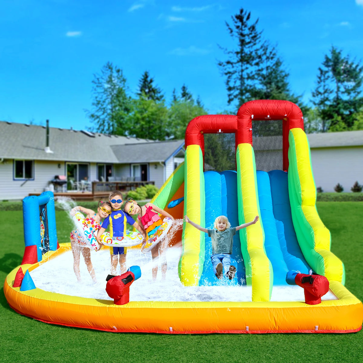 9 Models Bouncy Castles Of Children Outdoor Inflatable Castles Air Bounce House Inflatable Bouncers Kids Soft Play Set Outdoor Play Grounda