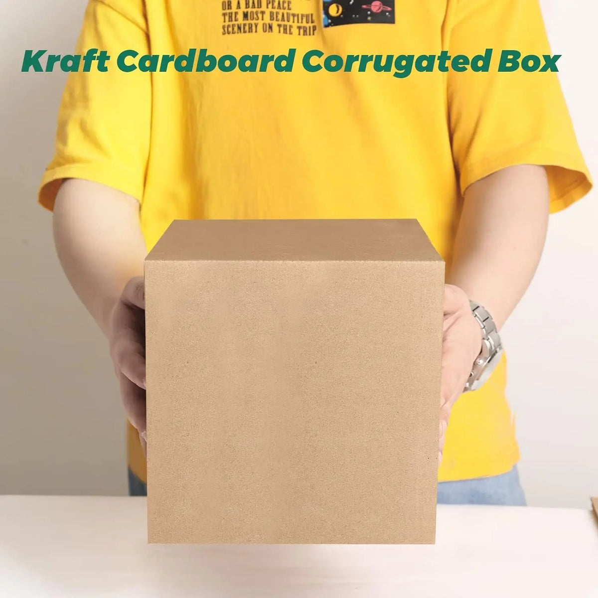 Kraft Corrugated Shipping Boxes for Packaging, Mailing, Gifts and Storage