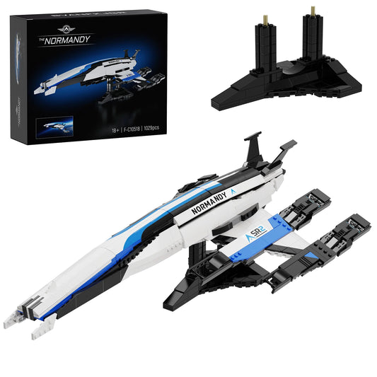 Normandy SR2 Spaceship Building Blocks Desktop Display Model