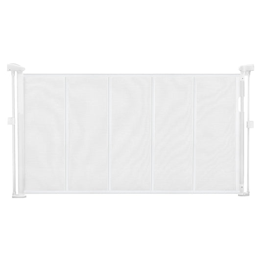 SucceBuy Retractable Baby And Pet Safety Gate For Doorways