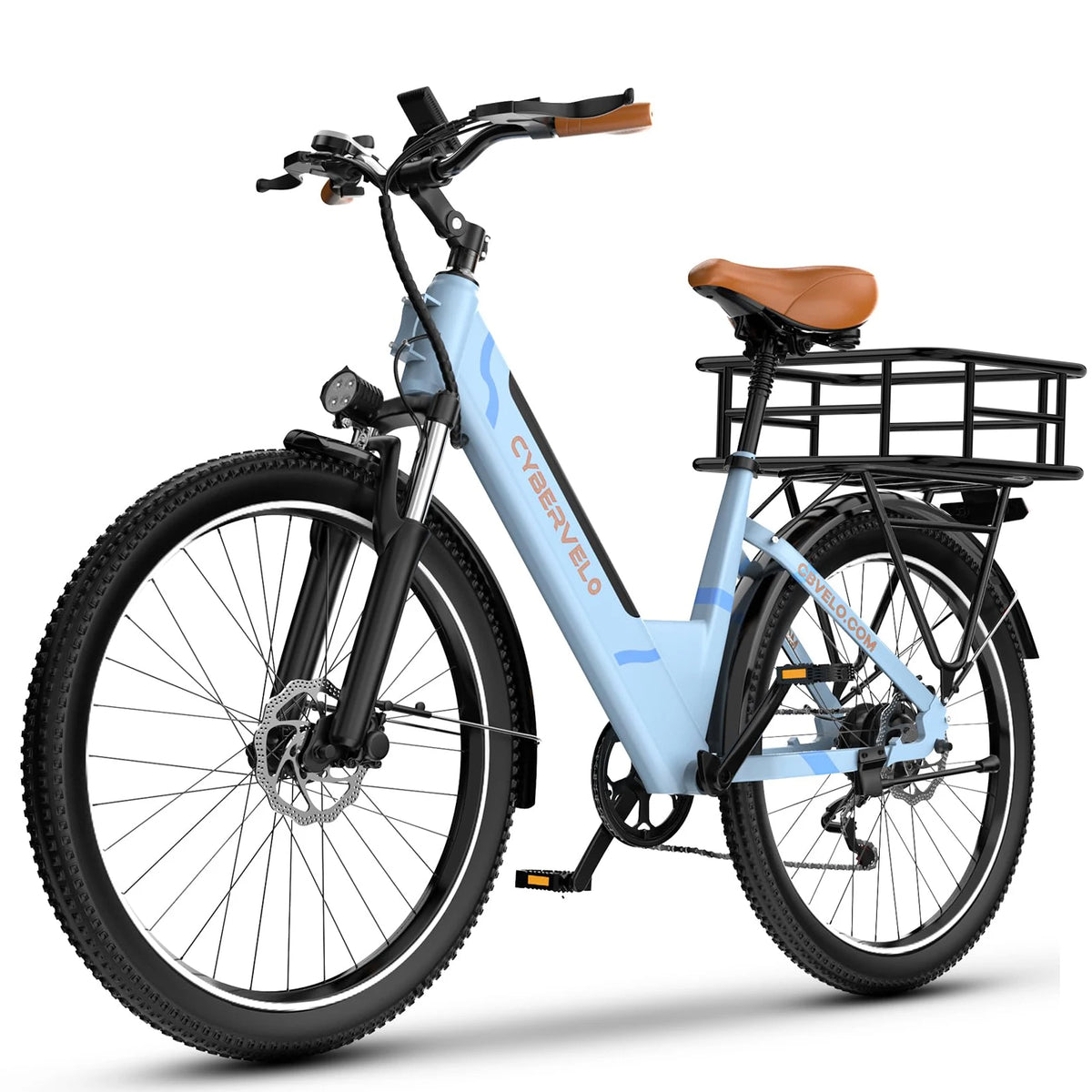 Cybervelo 1000W Peak Electric Bike With Removable Battery