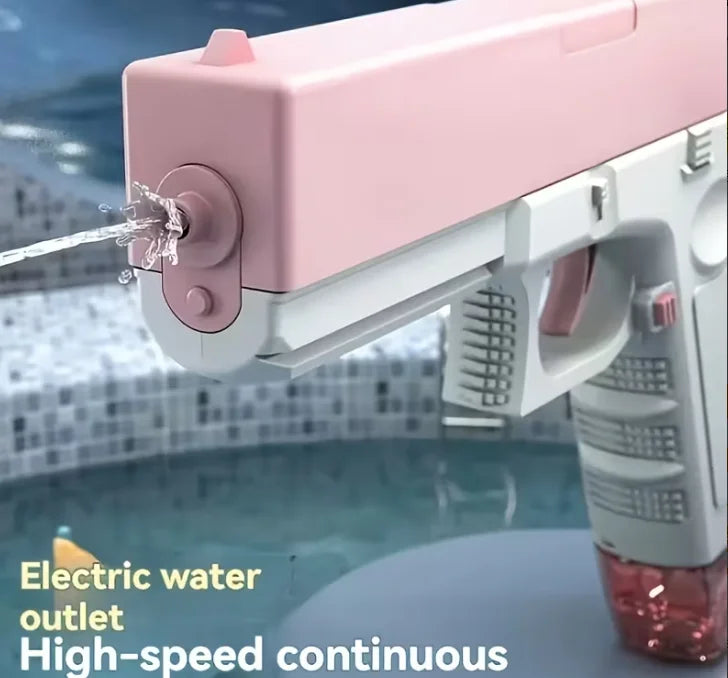 Manual Water Gun Toy Pistol, Kids Summer Outdoor Water Fight Toy, Portable Handheld Sprayer Gun for Pool Beach Party, Children Water Blaster Gift