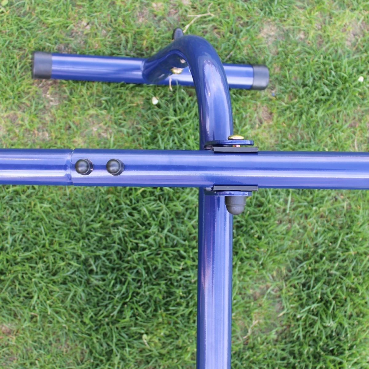 4 in 1 Swing Set With Seesaw, Belt Swing, Slide, Glider for Backyard