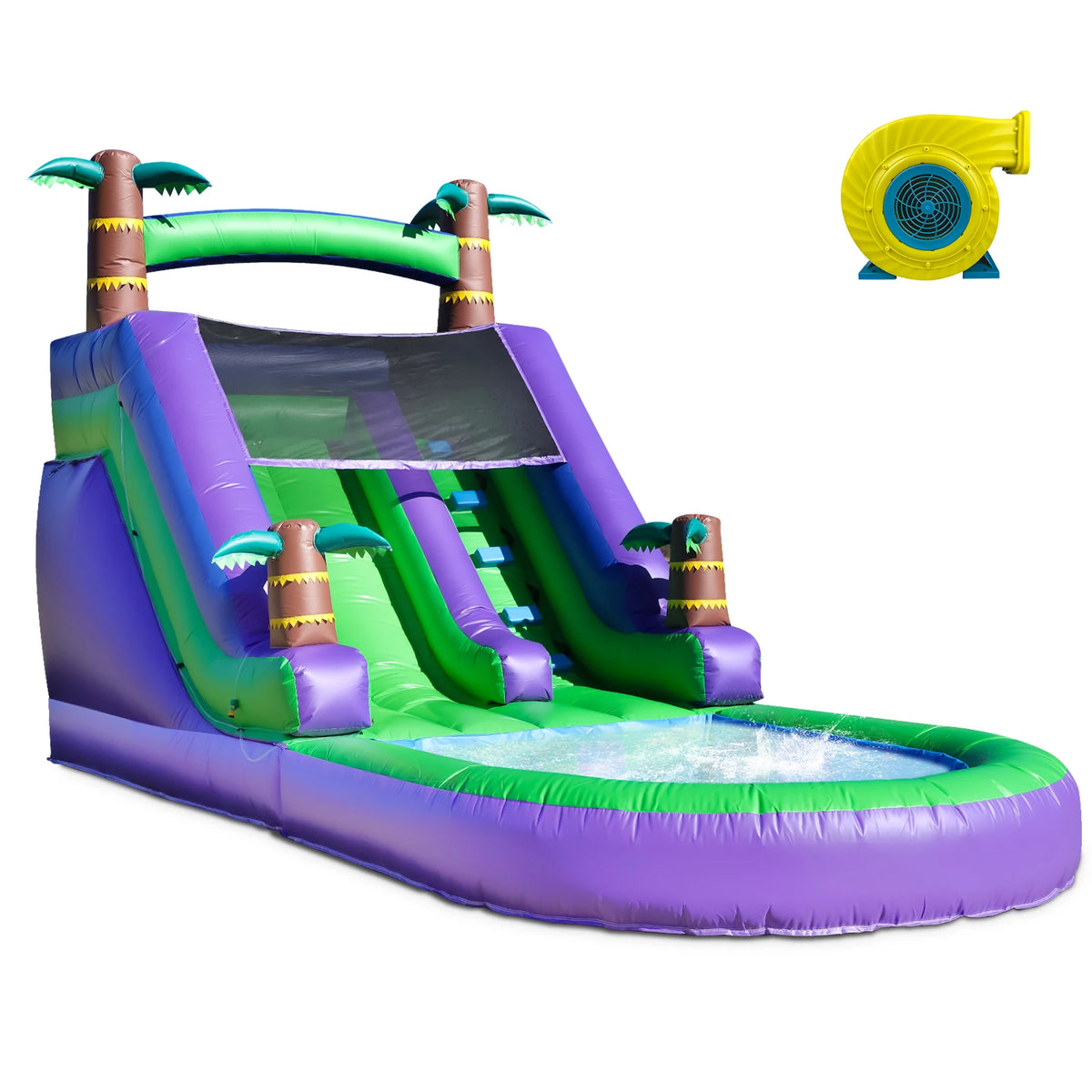 RTS Inflatable Commercial Water Slide Bounce House With Air Blower