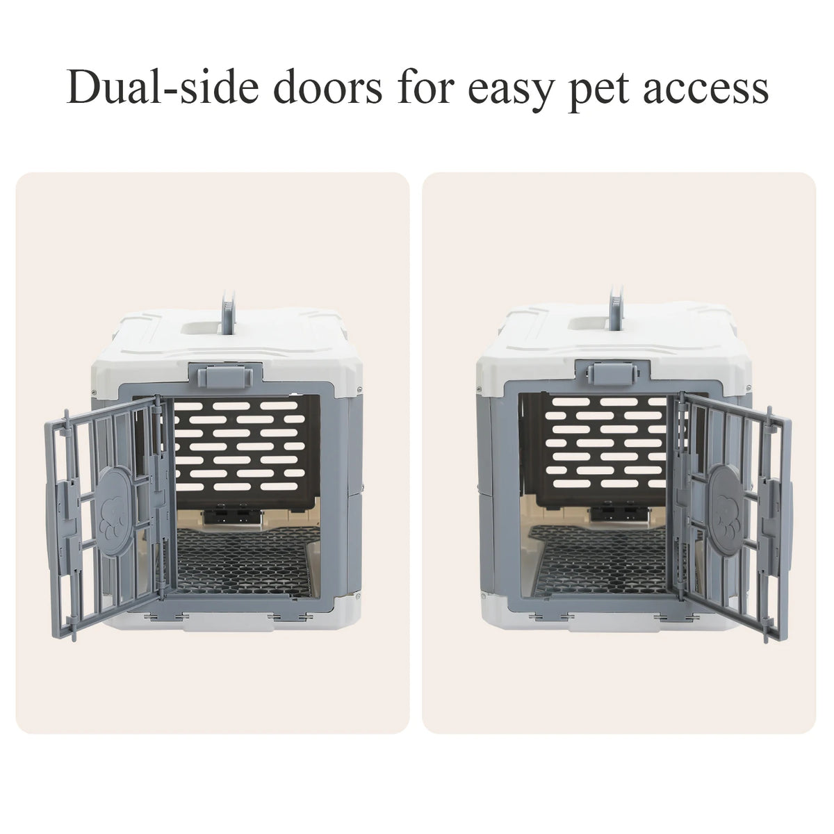 PAWZ Road Foldable Pet Travel Carrier With Secure Door