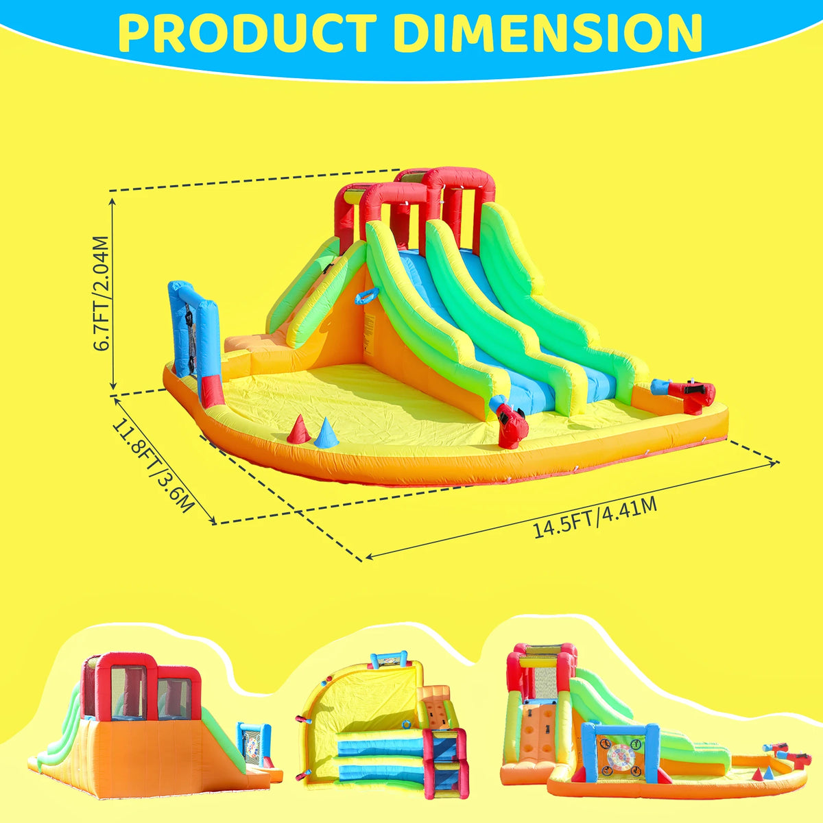 9 Models Bouncy Castles Of Children Outdoor Inflatable Castles Air Bounce House Inflatable Bouncers Kids Soft Play Set Outdoor Play Grounda