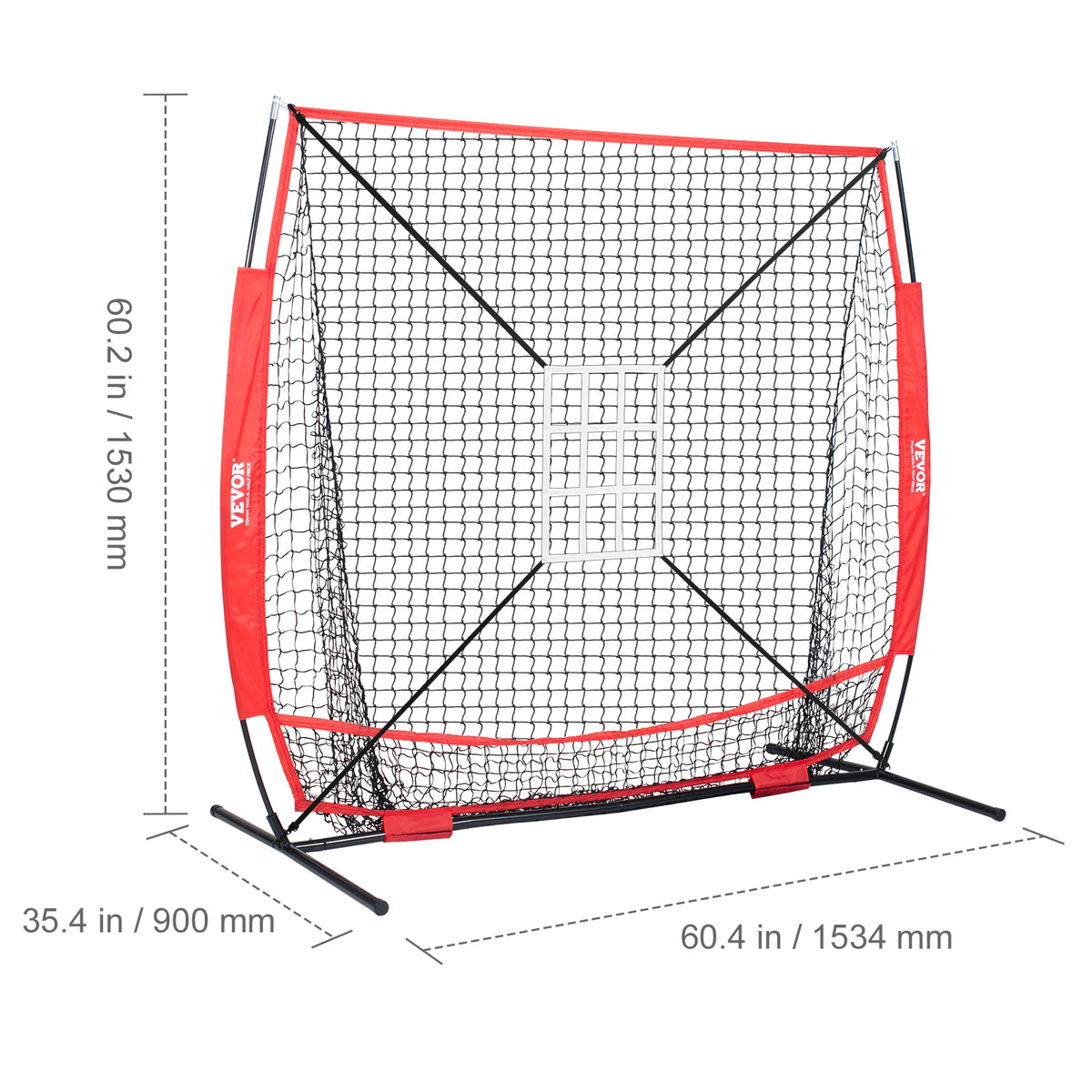 SucceBuy Baseball Training Net For Hitting Batting Catching Pitching