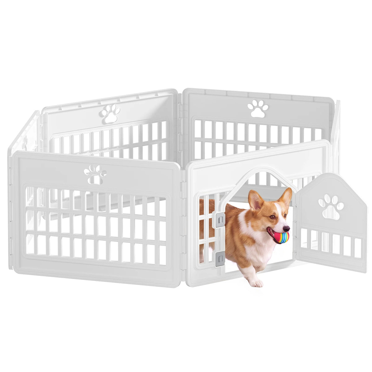 MCQ Durable Dog Playpen Foldable Expandable Pet Fence