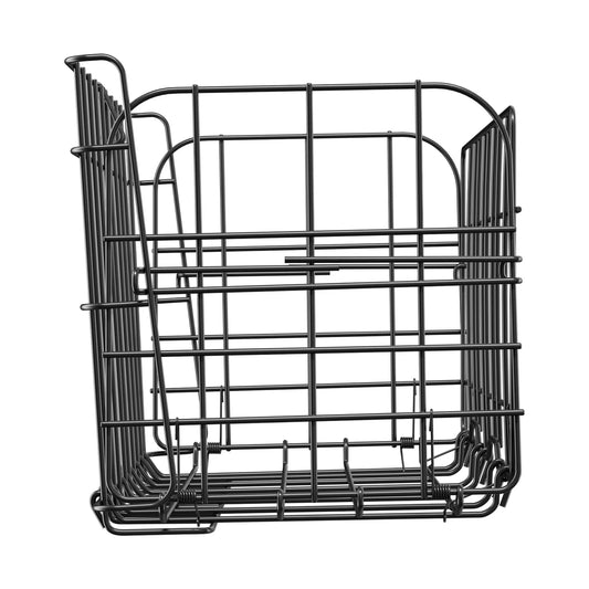 SucceBuy Folding Rear Bike Basket with Cargo Net and Liner