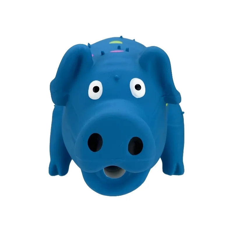 Durable Pig Shaped Dog Chew Toy For Daily Interactive Play