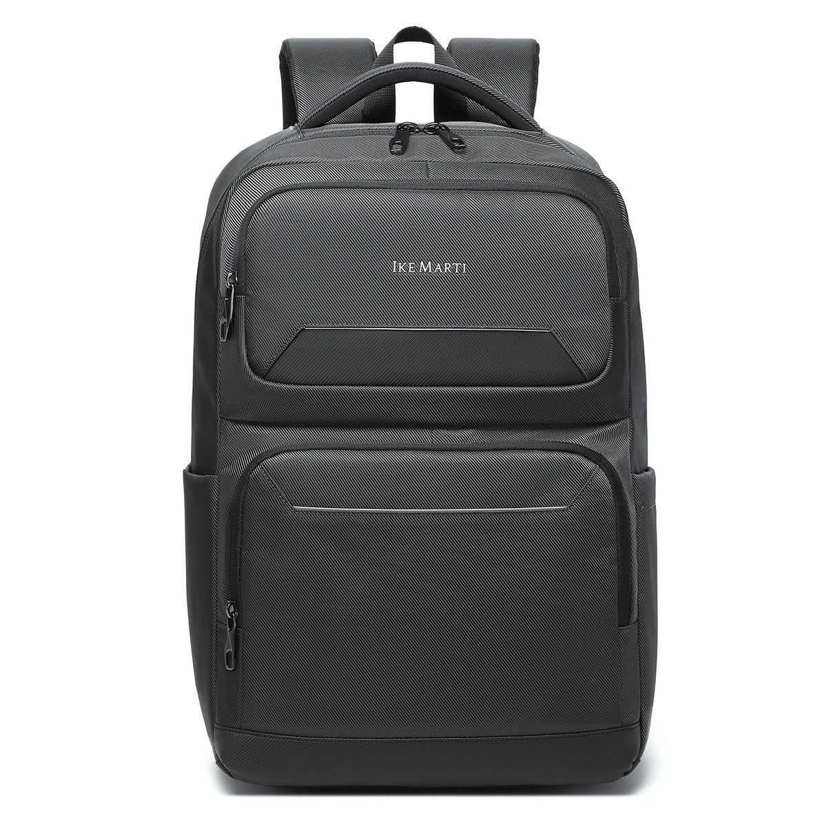 Durable Nylon Business Backpack With Ergonomic Straps And Laptop Compartment