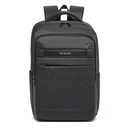 Durable Nylon Business Backpack With Ergonomic Straps And Laptop Compartment