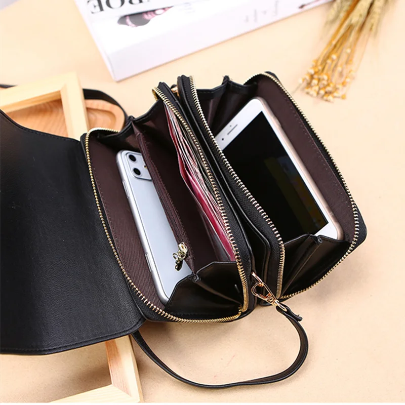Elegant Women Crossbody Bag With Butterfly Drop Earrings